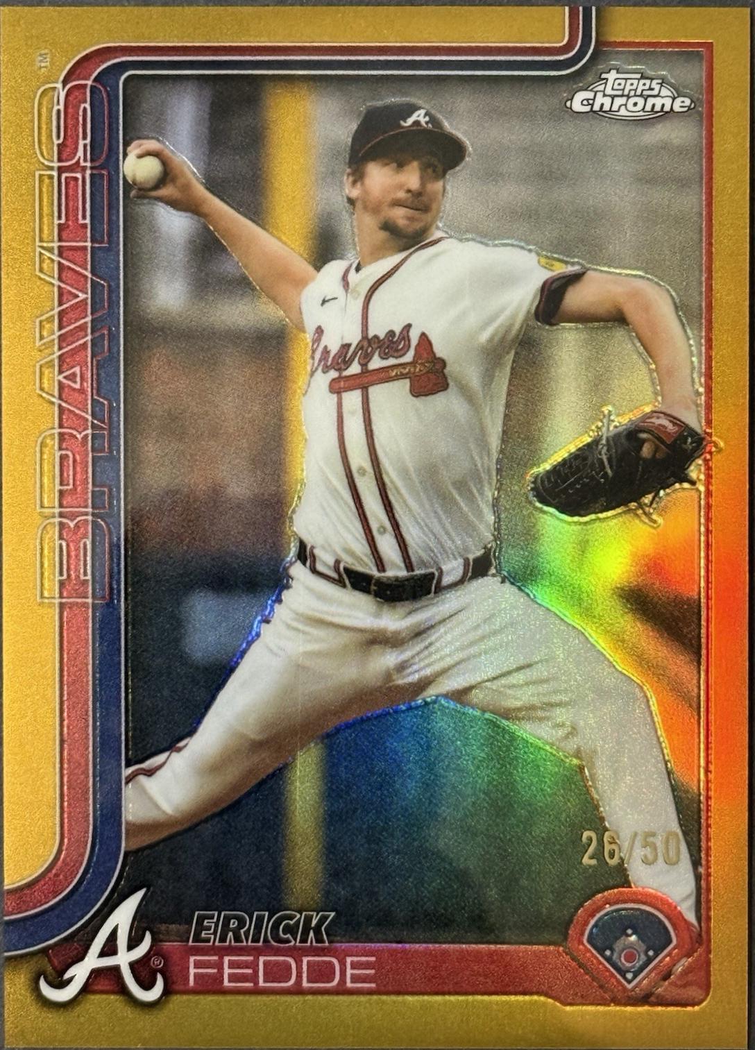 Erick Fedde [Gold Refractor] #USC89
