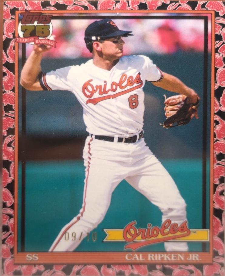 Cal Ripken Jr. [Koi Fish Black] #T91-87