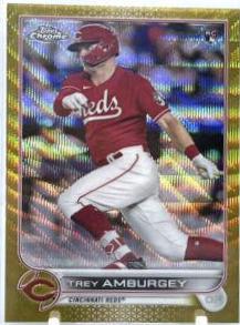 Trey Amburgey [Gold Wave Refractor] #61