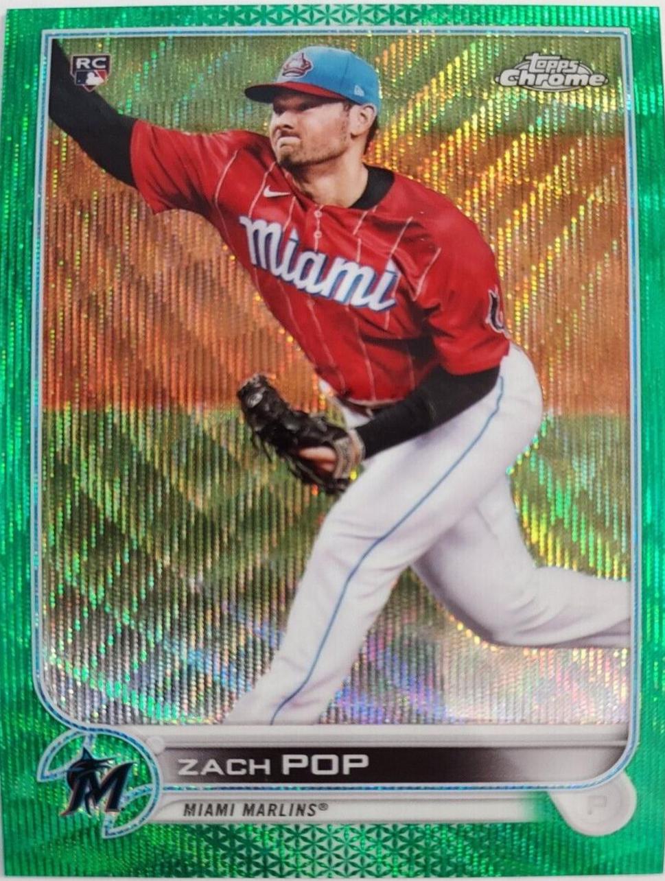 Zach Pop [Green Refractor] #41