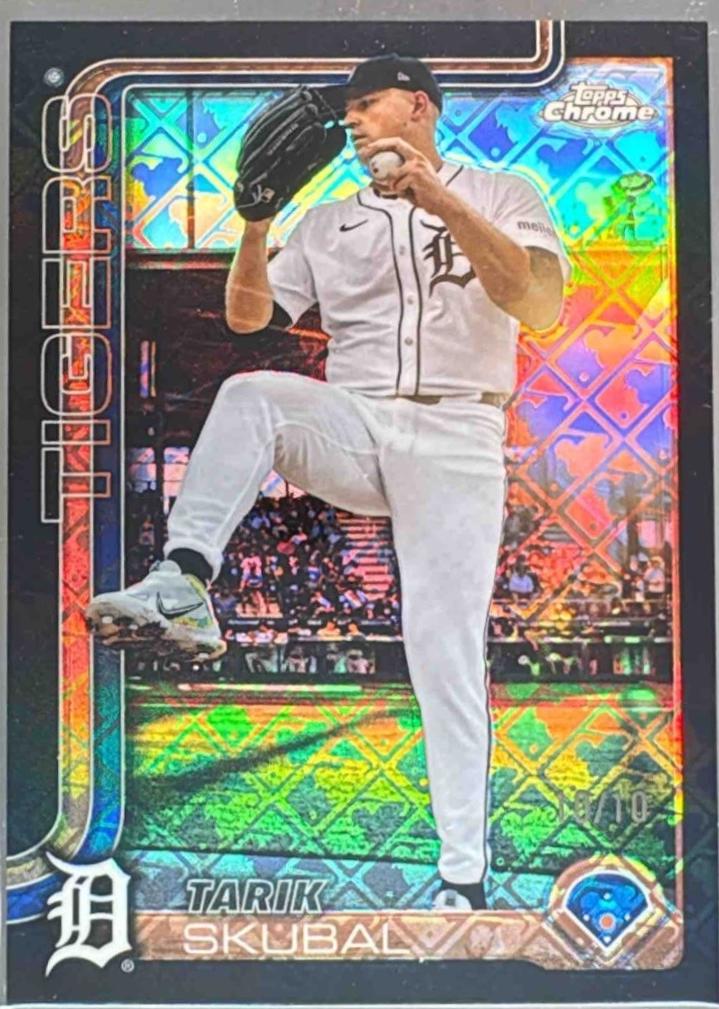 Tarik Skubal [Black Refractor Image Variation] #258