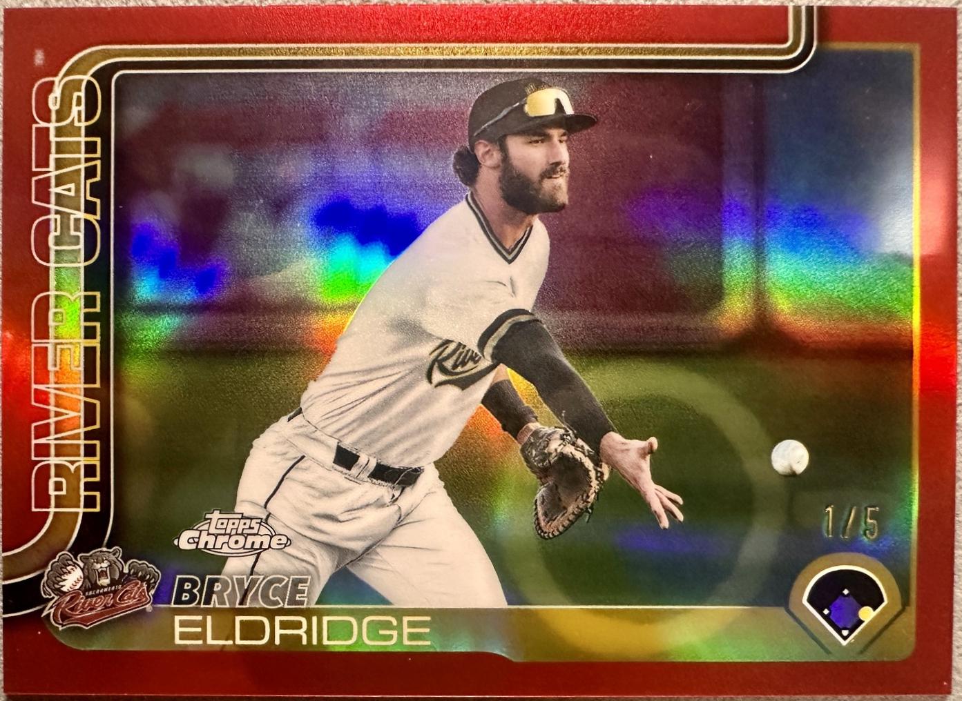 Bryce Eldridge [Red Refractor] #PDC-196