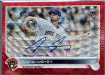 Aaron Ashby [Red Wave Refractor] #RA-AA