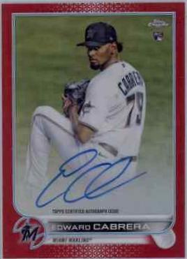 Edward Cabrera [Red Refractor] #RA-EC