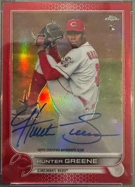 Hunter Greene [Red Refractor] #RA-HG
