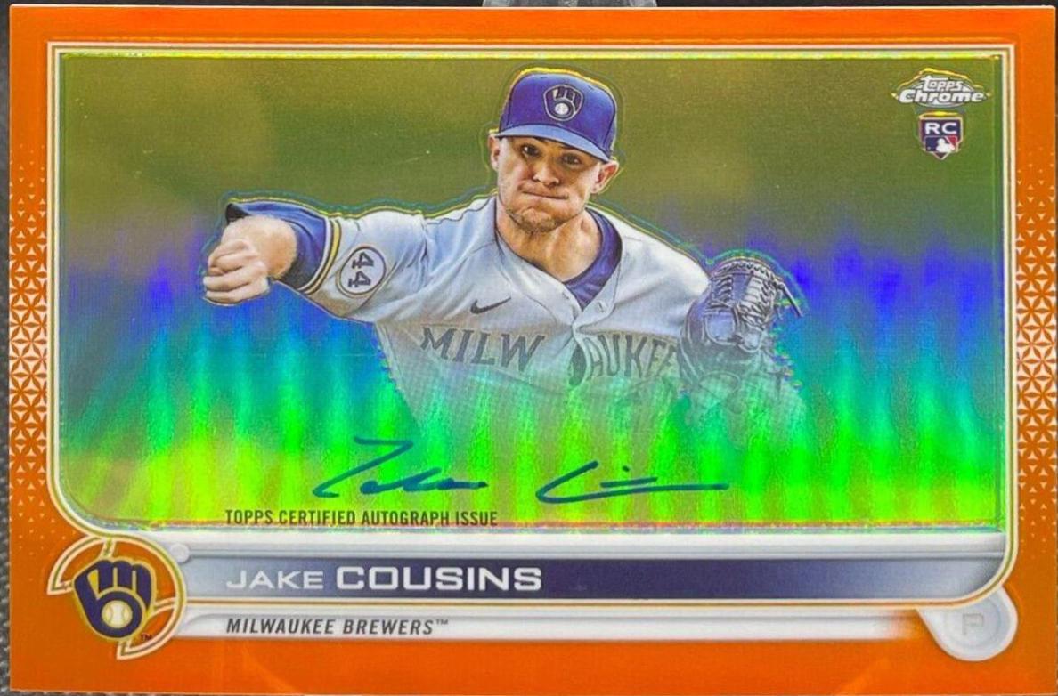 Jake Cousins [Orange Refractor] #RA-JC