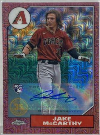 Jake McCarthy [Red Refractor] #RA-JMC