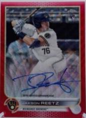 Jakson Reetz [Red Wave Refractor] #RA-JRE