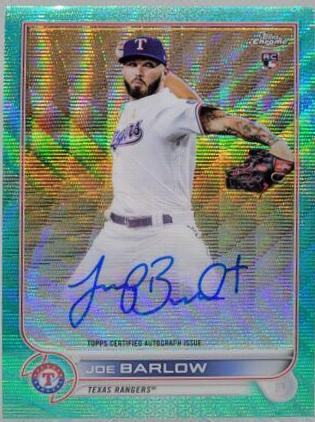 Joe Barlow [Aqua Wave Refractor] #RA-JOB