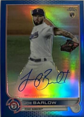 Joe Barlow [Blue Refractor] #RA-JOB