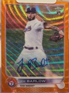 Joe Barlow [Orange Wave Refractor] #RA-JOB