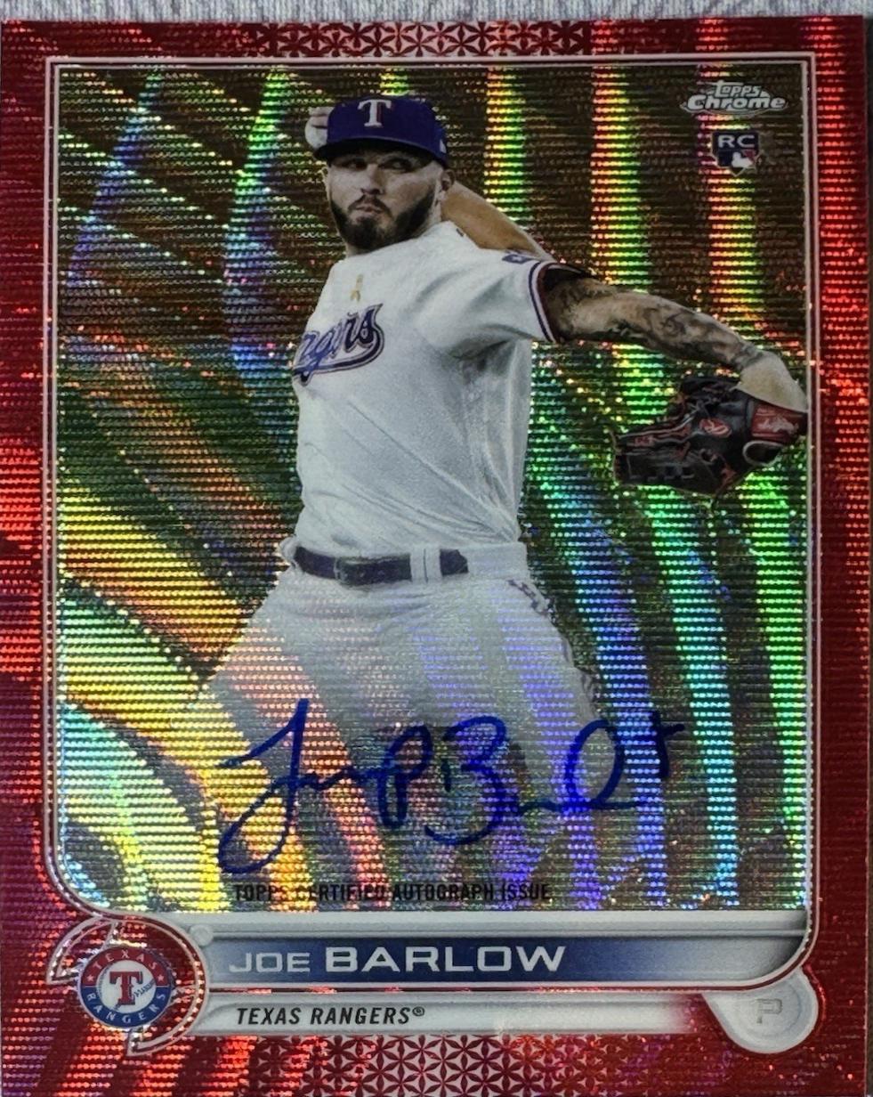 Joe Barlow [Red Refractor] #RA-JOB