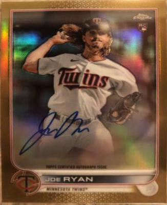 Joe Ryan [Gold Refractor] #RA-JR