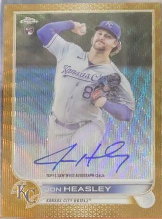 Jon Heasley [Gold Refractor] #RA-JH