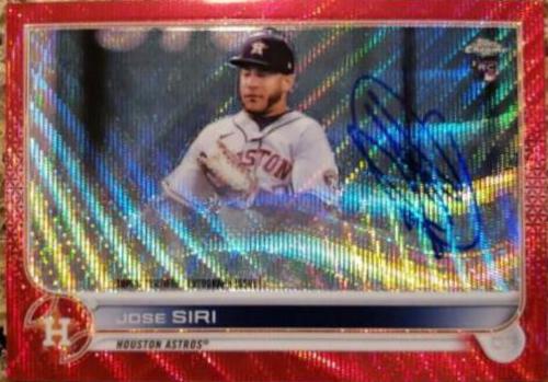Jose Siri [Red Wave Refractor] #RA-JS