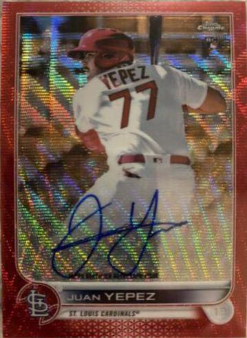 Juan Yepez [Red Wave Refractor] #RA-JY