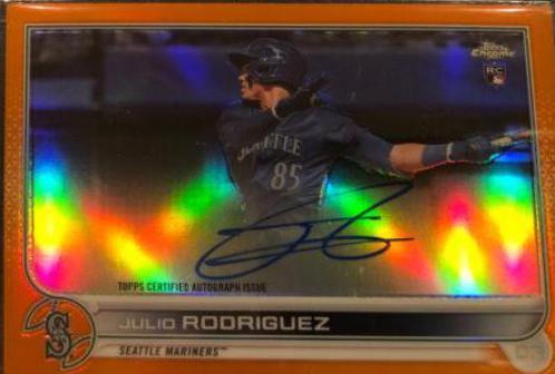 Julio Rodriguez [Orange Refractor] #RA-JRO