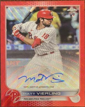 Matt Vierling [Red Wave Refractor] #RA-MV