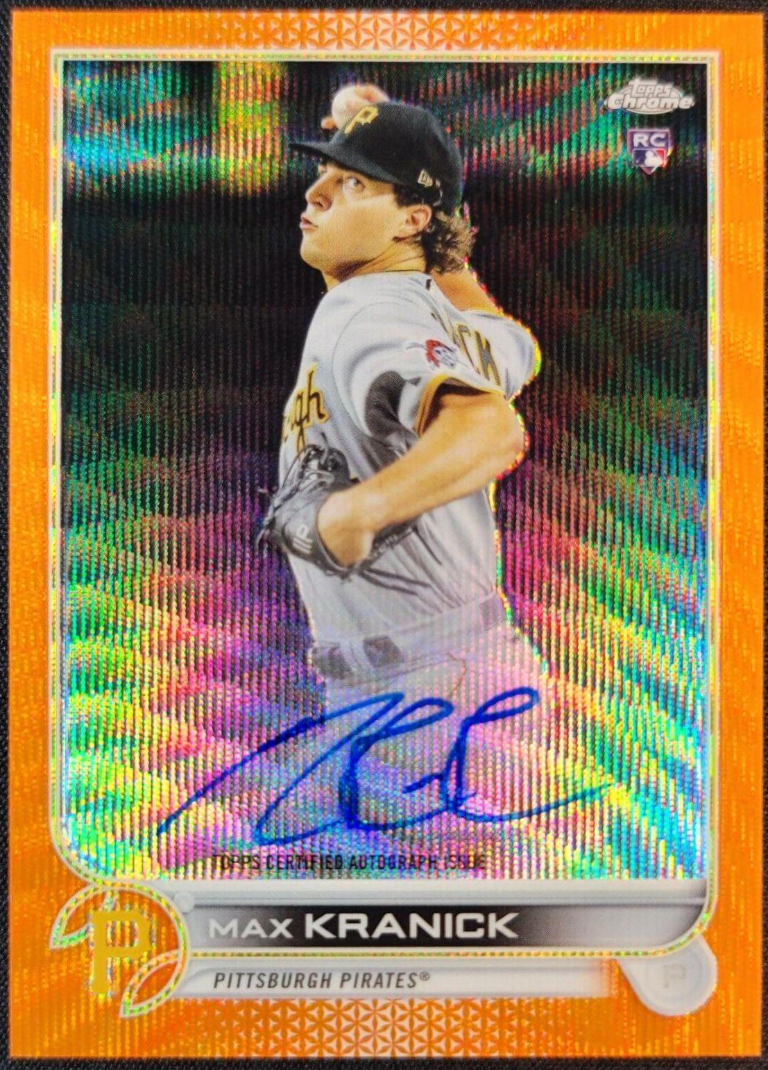 Max Kranick [Orange Wave Refractor] #RA-MK