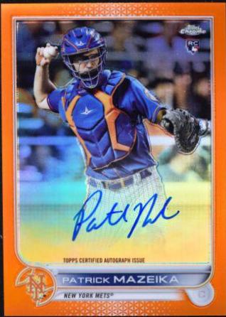 Patrick Mazeika [Orange Refractor] #RA-PM
