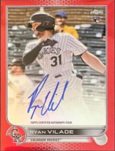 Ryan Vilade [Red Refractor] #RA-RV