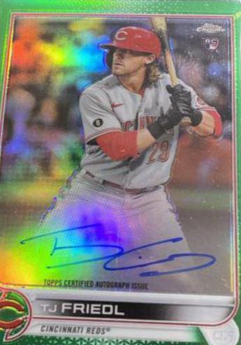 TJ Friedl [Green Refractor] #RA-TF