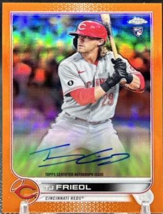 TJ Friedl [Orange Refractor] #RA-TF