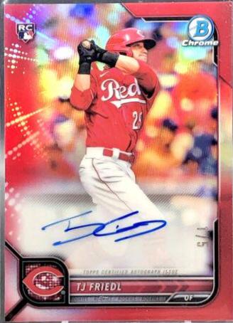TJ Friedl [Red Refractor] #RA-TF