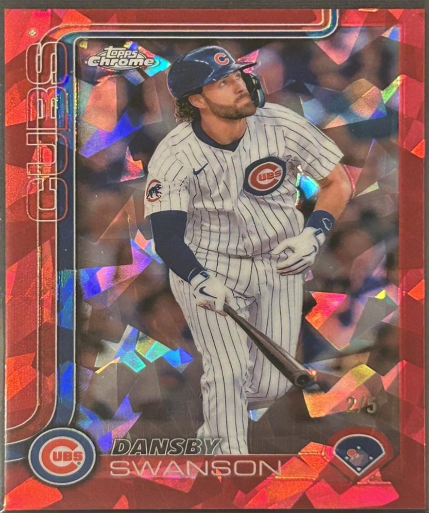 Dansby Swanson [Red Sapphire] #215