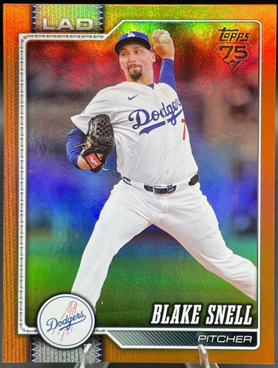 Blake Snell [Orange Rainbow] #340