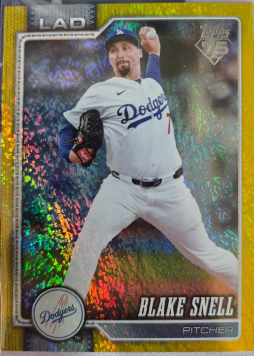 Blake Snell [Yellow Holo] #340