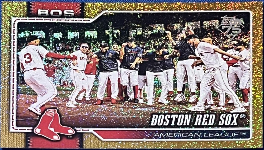 Boston Red Sox [Gold Holo] #198