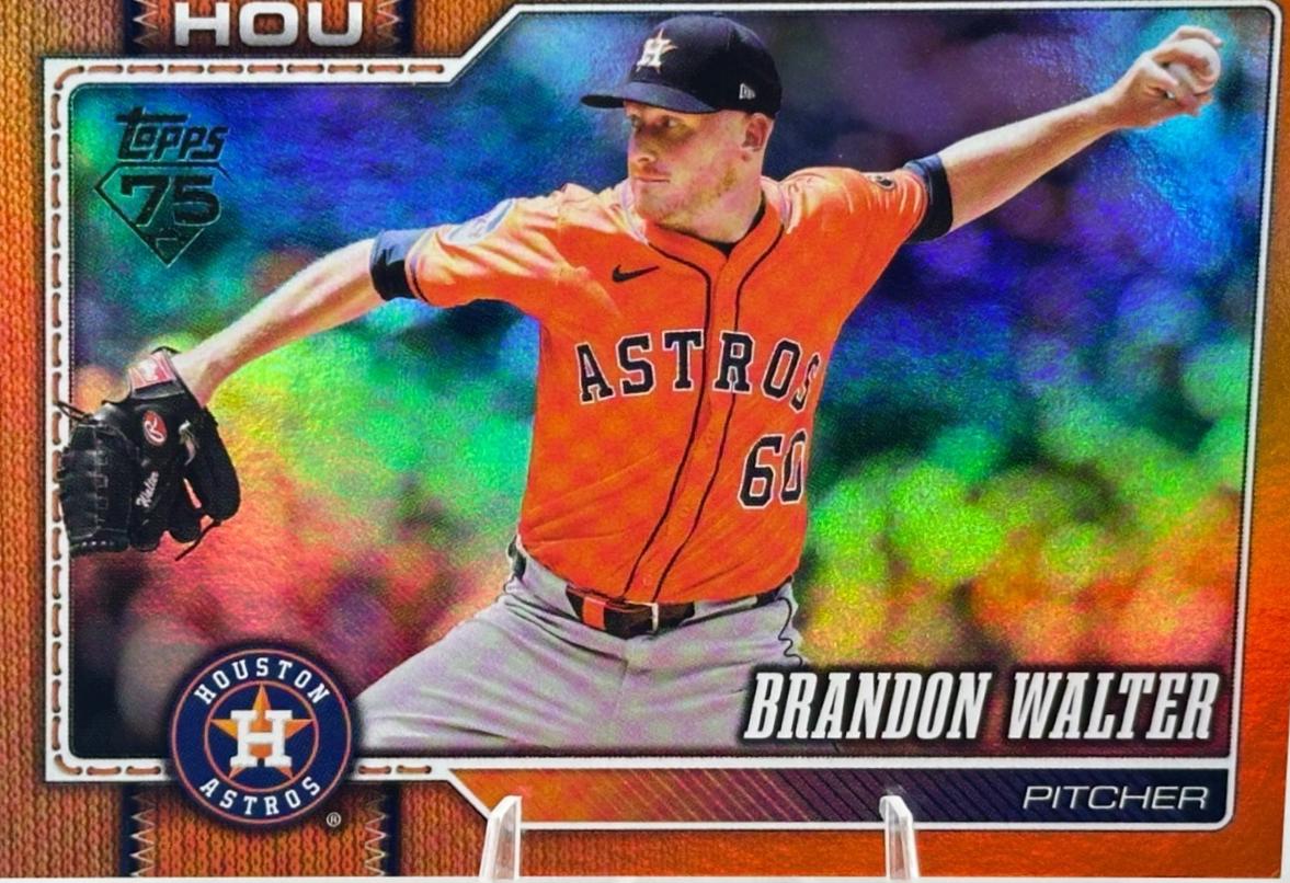 Brandon Walter [Orange Rainbow] #227