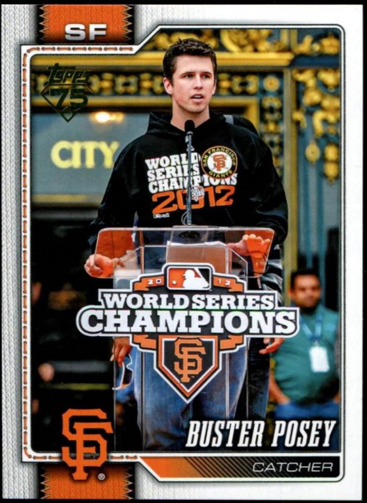 Buster Posey [Golden Mirror Legend Variation] #7