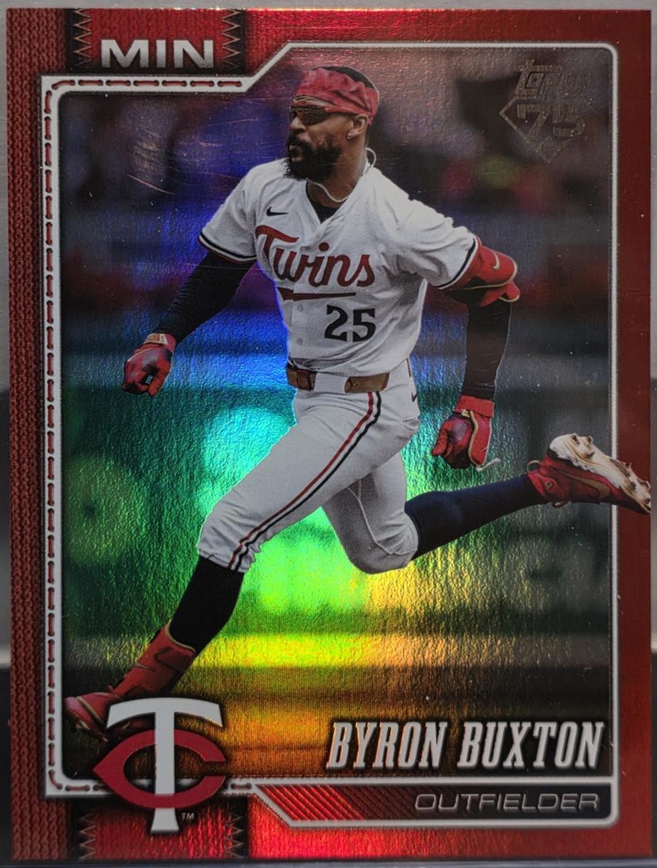 Byron Buxton [Red Sandglitter] #255