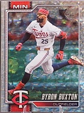 Byron Buxton [Silver Crackleboard] #255