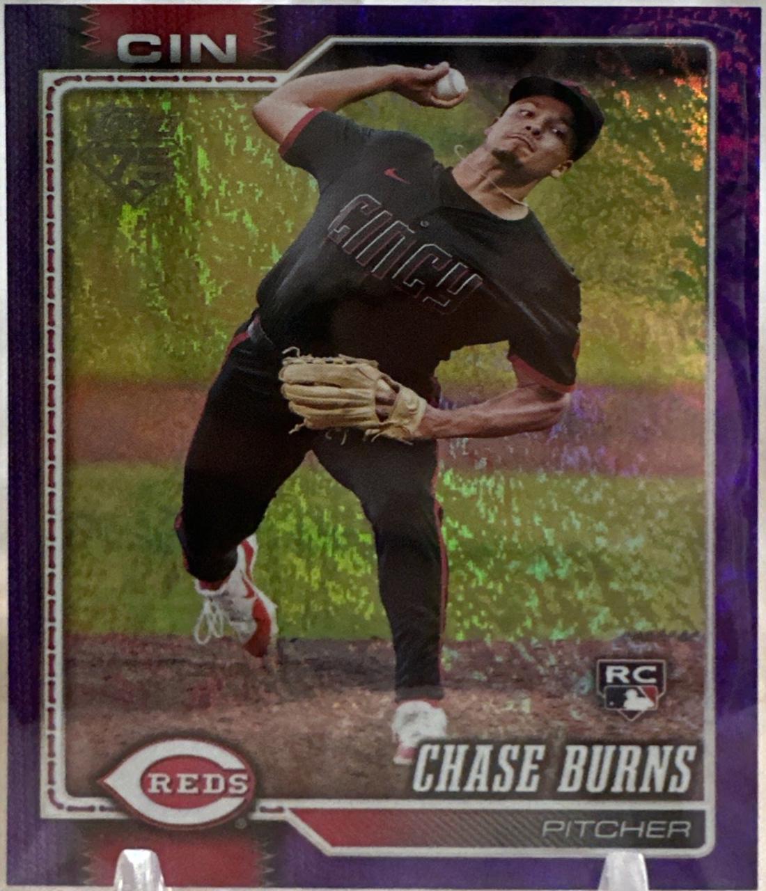 Chase Burns [Purple Holo] #312
