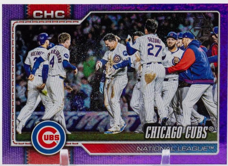 Chicago Cubs [Purple Holo] #320
