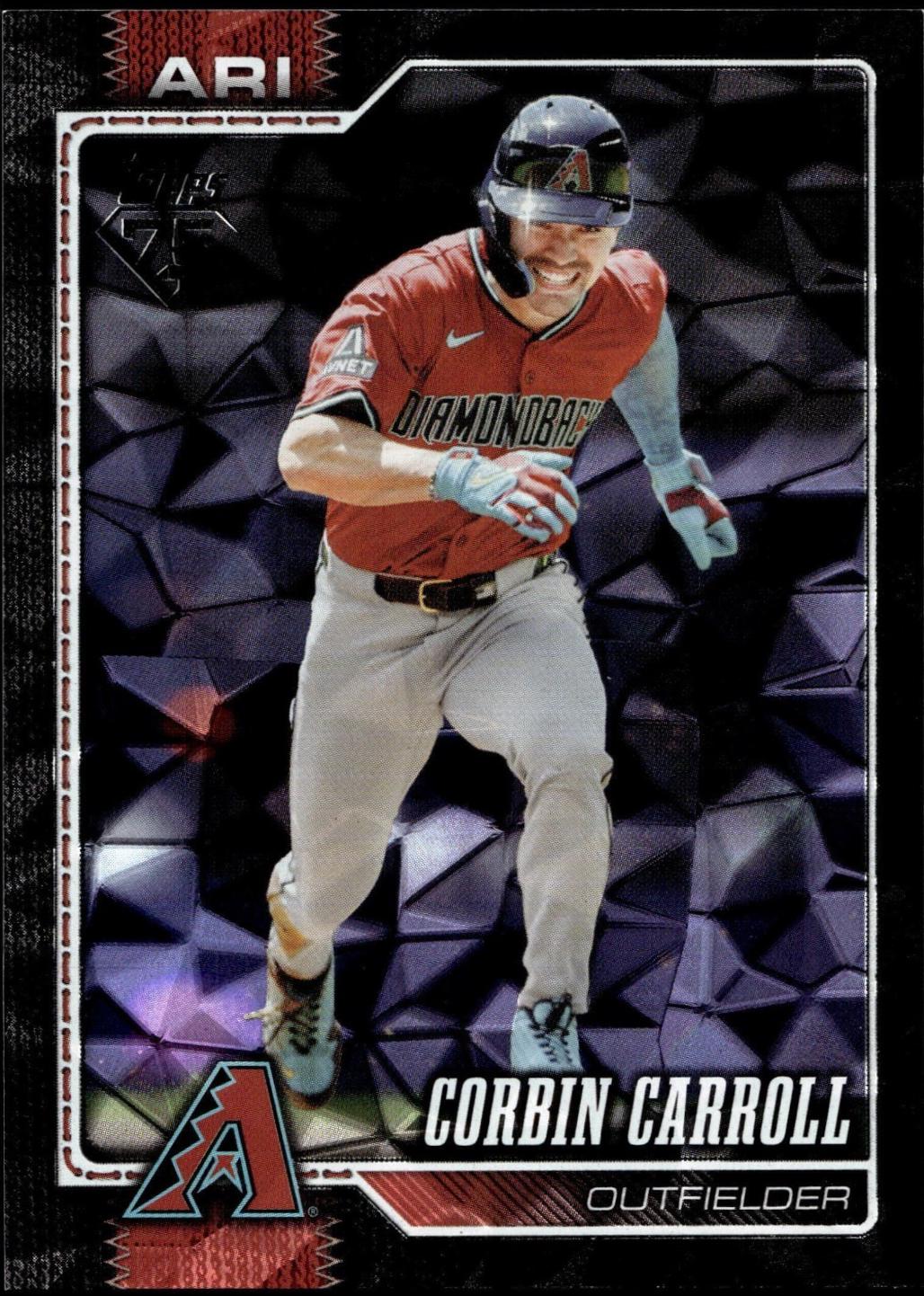 Corbin Carroll [Black Diamante] #314