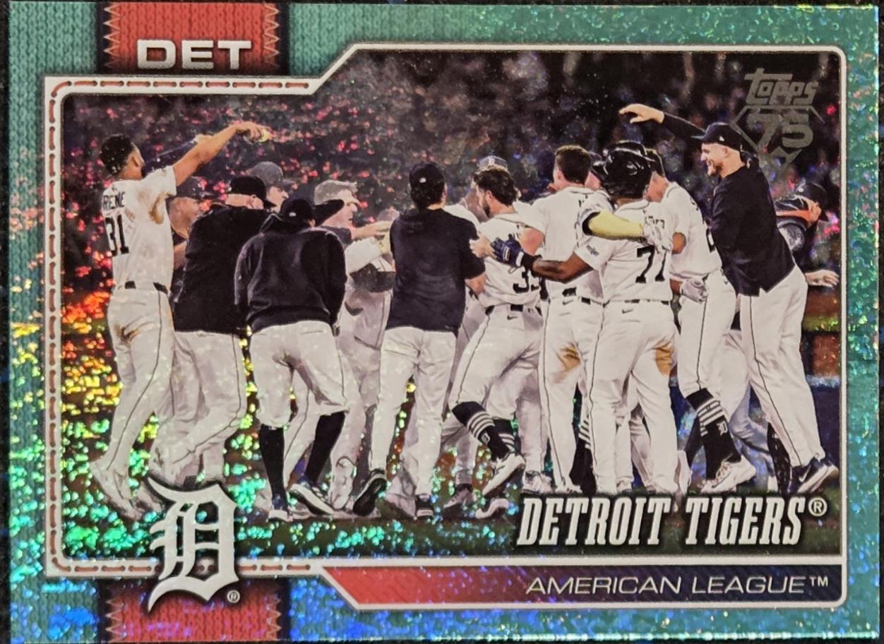 Detroit Tigers [Aqua Holo] #262