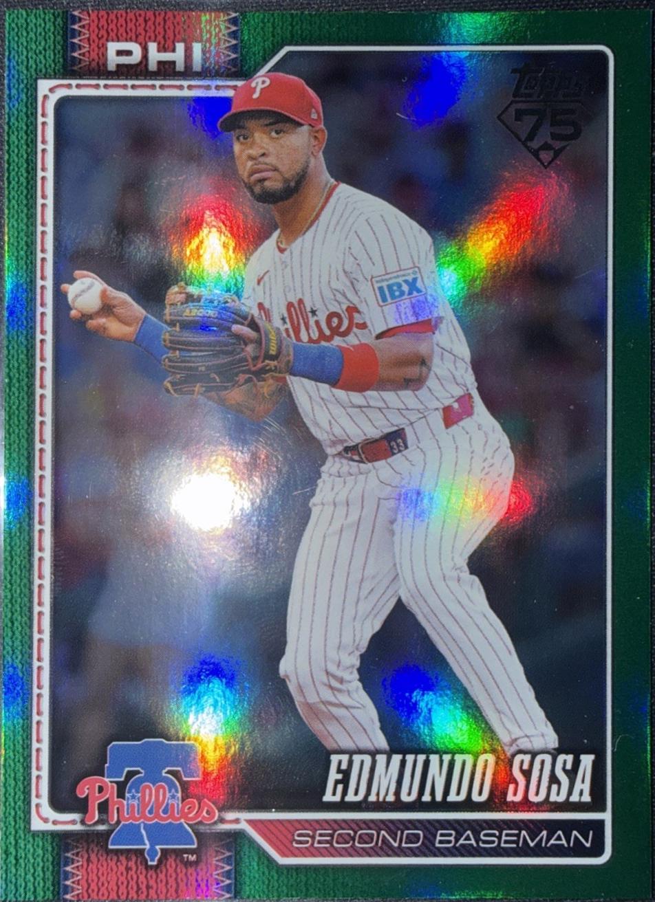 Edmundo Sosa [Green Rainbow] #289