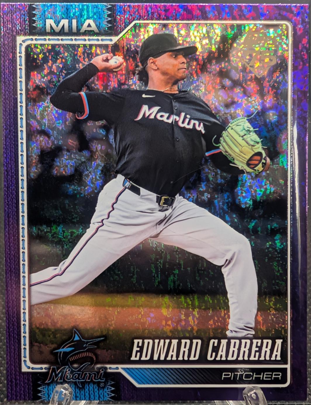 Edward Cabrera [Purple Holo] #288