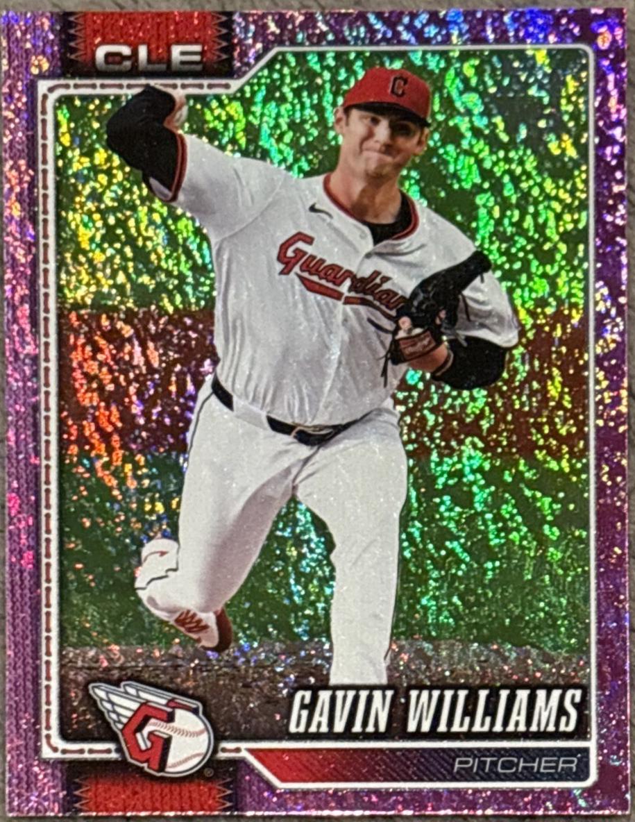 Gavin Williams [Pink Holo] #254