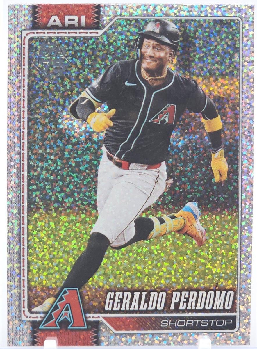 Geraldo Perdomo [Silver Crackleboard] #257