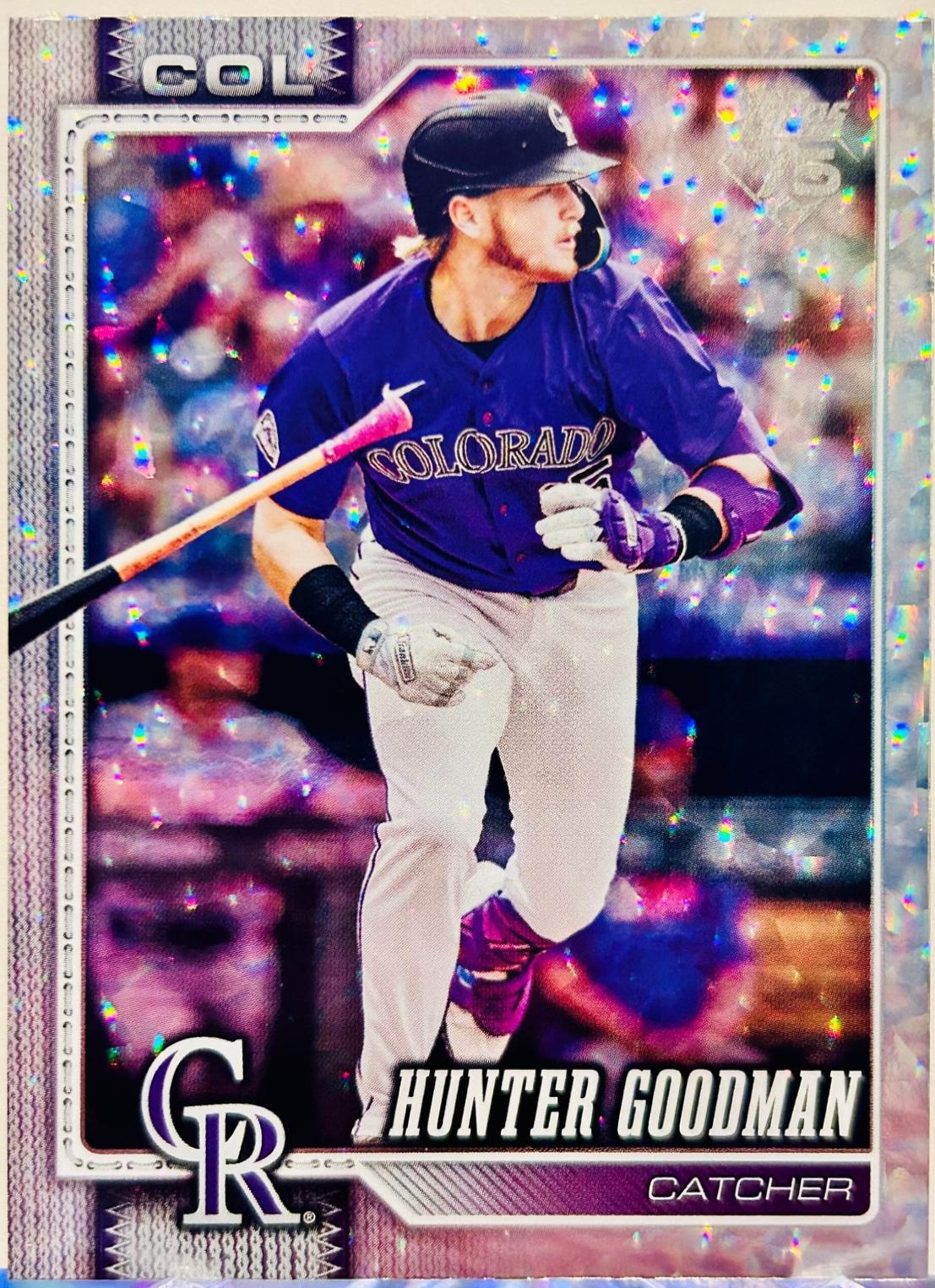 Hunter Goodman [Silver Crackleboard] #274