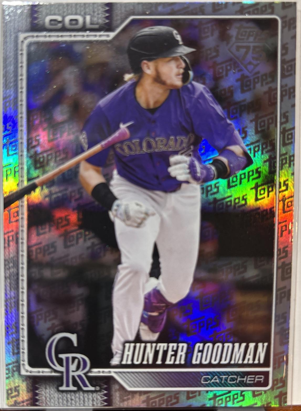 Hunter Goodman [Topps Foil Pattern] #274
