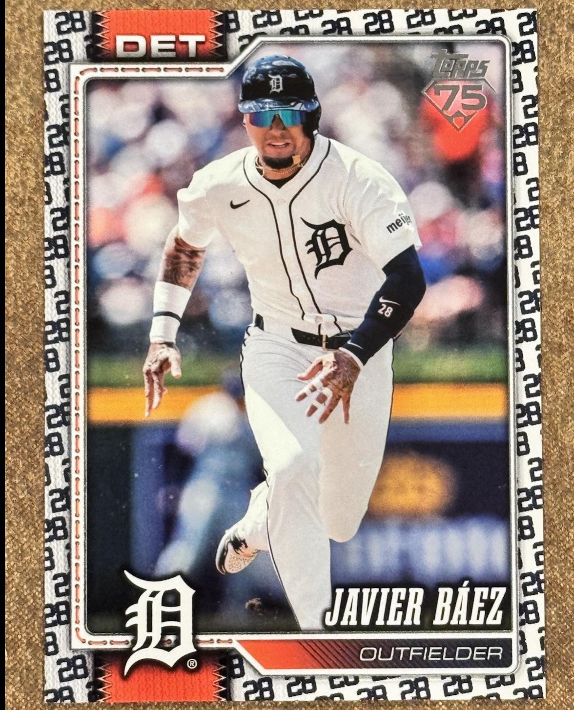Javier Baez [Player Number Variation] #144