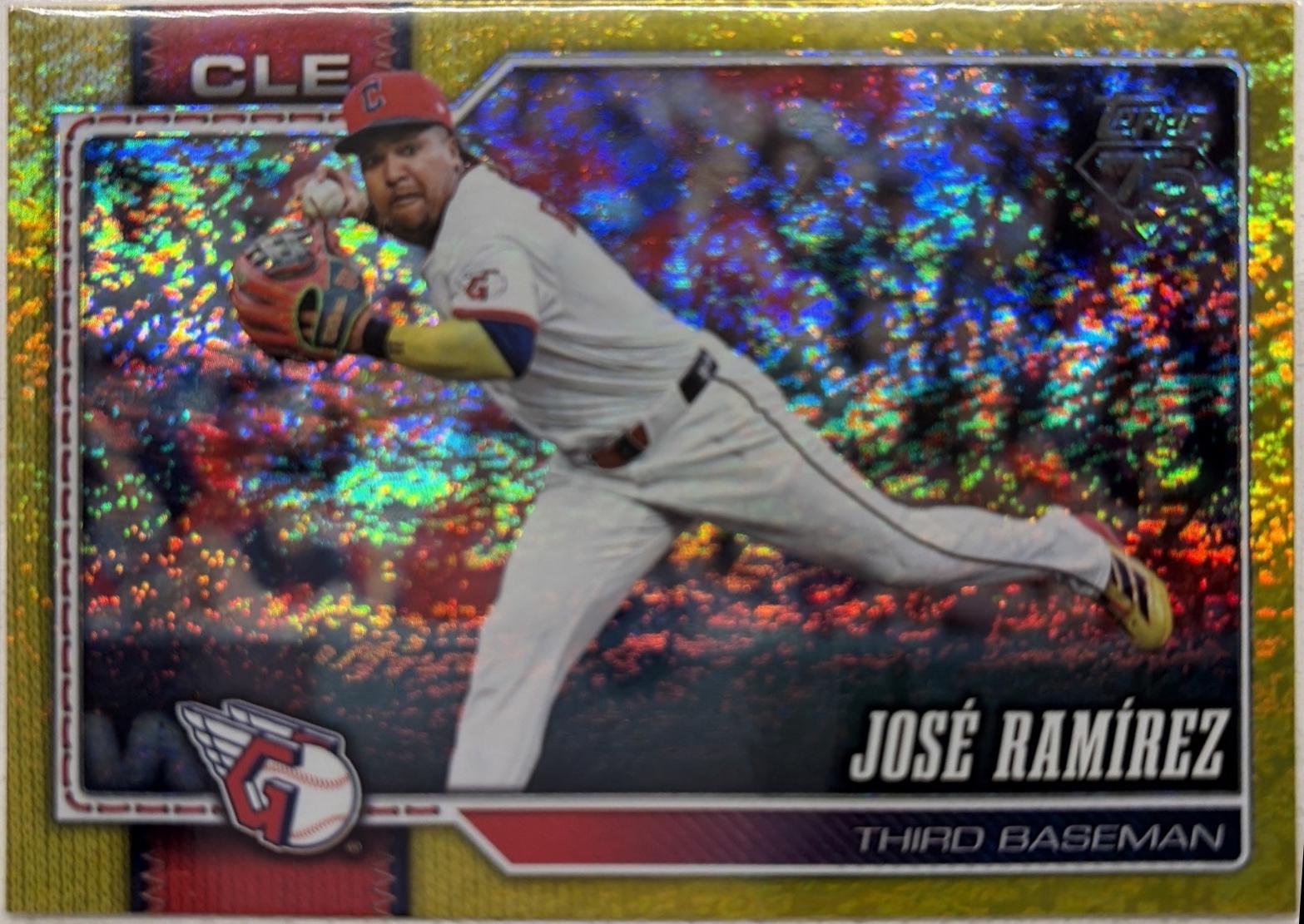 Jose Ramirez [Gold Holo] #284