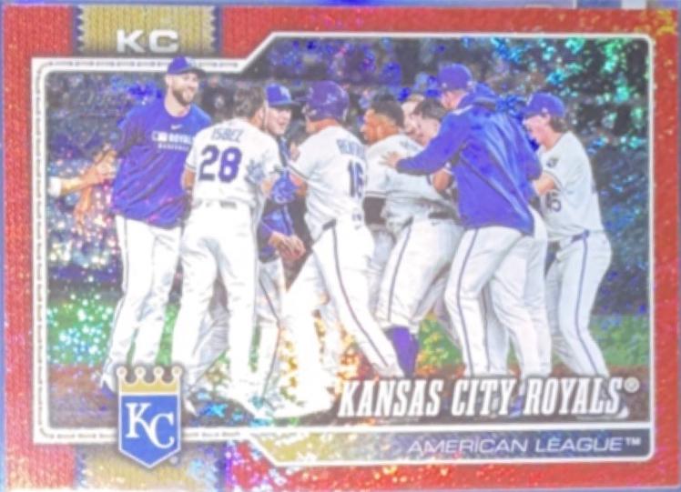 Kansas City Royals [Red Sandglitter] #34