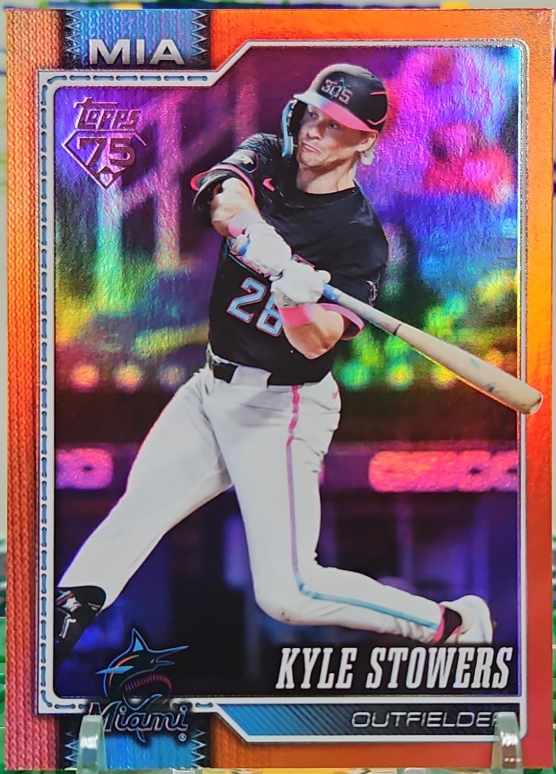Kyle Stowers [Orange Rainbow] #293